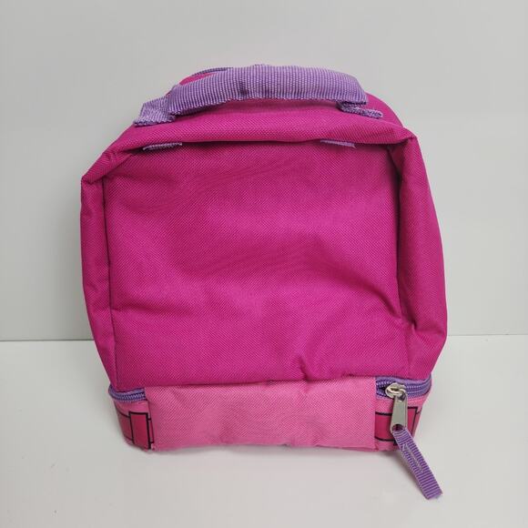 Pink Warner Brothers DC Superhero Girls Drop Bottom Insulated Lunchbox - Picture 4 of 12